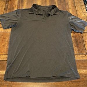 3/$15🔴 Men’s Dark Gray or light black polo tee-shirt size large